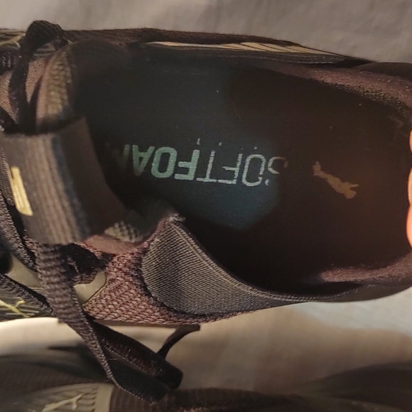 Puma Enzo Black/Metallic Gold Women's 6.5 - Picture 7 of 7